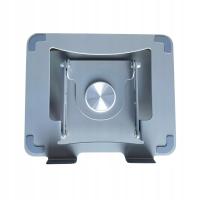 Składany Stojak na Laptopa Podstawka Ergonomiczna Regulowana Srebrna