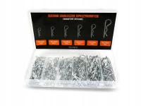 Zestaw zawleczek sprężynowych Teger 150 szt