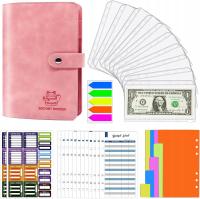 PLANER BUDŻETOWY OSZCZĘDNIK SEGREGATOR FINANSOWY OSZCZĘDZANIA ORGANIZER A6