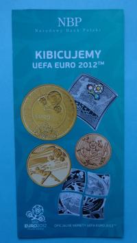 Foldery 20 zł 2012,EURO 2012,stan I (pol,ang,niem)