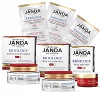 Janda Zestaw Prezent My Clinic Kriology 70+ Dzień+Noc+Oko+3x maseczka