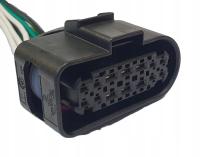 VW AUDI SKODA VAG KOSTKA WTYCZKA LAMPY PRZÓD WIĄZKA LAMPY 3C0973737 14 PIN