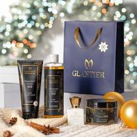 Glantier Набор 553 Эксклюзивные Духи Премиум Скраб Эфирное Масло Бальзам Сумка
