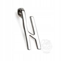 Srebrna zawieszka z runą HAGALAZ / HAGAL / HAEGI srebro 925 Futhark