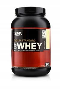 OPTIMUM NUTRITION ON WHEY GOLD 900G TRUSKAWKA PYSZNE BIAŁKO