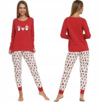 Moraj piżama damska bawełna czerwony