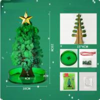 Zestaw Hodowla Kryształów Zabawa Eksperyment Edukacyjny Dla Dzieci Drzewko