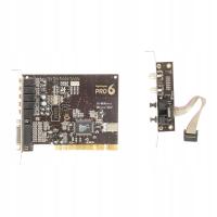 Karta Dźwiękowa Zoltrix Nightingale PRO6 SC-8838 Gold 5.1 PCI Gwarancja