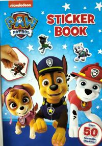 PSI PATROL Koloruj Naklejaj Kolorowanka z naklejkami Malowanka + Naklejki