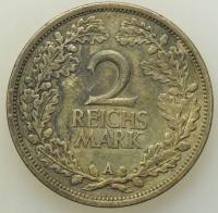 Republika Weimarska - 2 reichsmarki 1925 A - srebro