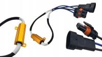 PRZETWORNICA ŻARÓWKI LED CANBUS H8 H9 H11 50W 6 OHM