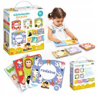 CzuCzu Edukacyjny Zestaw Biblioteczka dziecka Książeczki obrazkowe