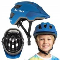 ATTABO Khola детский велосипедный шлем синий S регулируемый размер