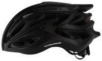 KASK ROWEROWY KROSS PELETON PRO ROZMIAR L CZARNY SZOSOWY (58-61cm)