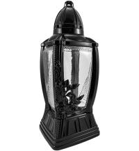 ZNICZ LAMPION ELEGANCKI STYLOWY DUŻY NA WKŁAD PARAFINOWY I WKŁADY LED 32CM