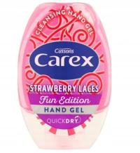 CAREX гель для рук 50 мл Strawberry Laces