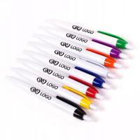 DŁUGOPISY REKLAMOWE z nadrukiem Z LOGO plastikowe długopisy NETTO 100szt