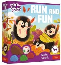 Gra planszowa dla dzieci Run and Fun, gra rodzinna na prezent