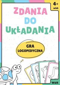 ZDANIA DO UKŁADANIA. GRA LOGOPEDYCZNA AŁGORZATA NOWAK