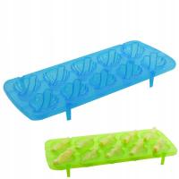 Форма для кубиков льда с фруктовыми ракушками