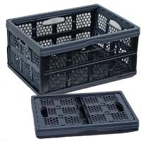 KOSZ SKŁADANY 30L 47x34x23cm DO SAMOCHODU SKRZYNKA POJEMNIK ORGANIZER