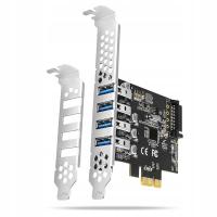 Axagon PCEU-43RS kontroler PCIe 4x port USB 3.2