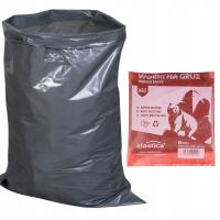 WOREK NA GRUZ 250 L FOLIOWY NA ODPADY CIĘŻKIE WĘGIEL EKOGROSZEK op. 5 szt.