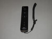 Nintendo Wii kontroler rvl-036 z motion plus czarny oryginalny uszkodzony