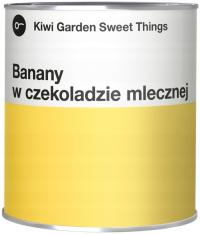 Suszone Banany w Czekoladzie Mlecznej 150g wysoka jakość Kiwi Garden