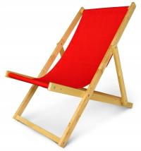 LEŻAK DREWNIANY Leżaki plażowe, ogrodowe Nr08 >PRODUCENT<