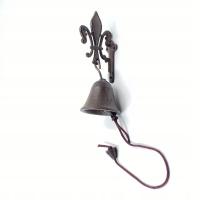 Żeliwny dzwonek ścienny 9x7x54 cm