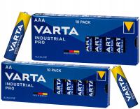 Baterie alkaliczne VARTA 10x AA LR6 + 10x AAA LR03