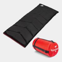 Śpiwór Sportowy 4F Męski Damski 190 cm na biwak wczasy ciepły czarny