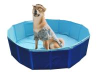Basen dla psa dzieci do kąpieli ogrodu kojec 80x20 łatwy w użyciu