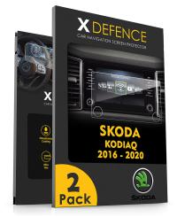 2в1 навигационное защитное стекло для SKODA KODIAQ 2016-2020