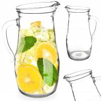 Стеклянный кувшин для напитков сок компот лимонад вода для напитков 1,75 л