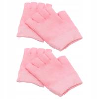 Rękawiczki żelowe do rąk nawilżające suche dłonie bawełniane 2