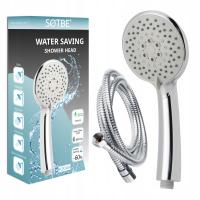 Zestaw prysznicowy Słuchawka prysznicowa 5 zakresowa z wężem plecionym 150