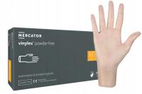 Одноразовые виниловые перчатки Mercator Medical 100 шт.