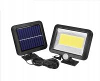 Solar powered LED outdoor lights for walls