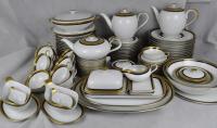Jubilerski serwis kawa , herbata ,obiad Heinrich Anmut kobalt