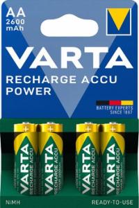 Akumulatorki AA Varta Pro R2U R6 2600mAh - 4 sztuki duża pojemność