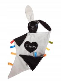 Szeleszcząca Przytulanka dla niemowlaka 0+ PERSONALIZOWANY PREZENT + IMIĘ