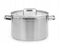 GARNEK INDUKCJA NIERDZEWNY 11,1 L SREDNI 280 mm TROJWARSTWOWE DNO TECHNICA