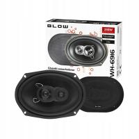 2X сильные автомобильные колонки 250W 6x9 