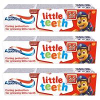 Зубная паста Aquafresh Little Teeth Paw Patrol для детей 3-5 лет 50 мл x3