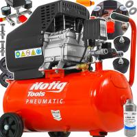 Масляный компрессор Notig Tools N3420 24 l 8 bar