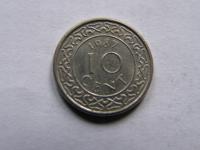 SURINAM 10 CENTS 1987 ROK BCM !!!!!!!!!!!!!!! 1228