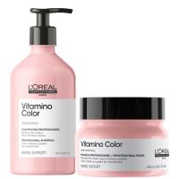 Loreal Prefessionnel Vitamino Color Szampon 500ml i Maska 250ml do Włosów