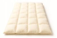 KOŁDRA PUCHOWA 200x220 PREMIUM 1,6kg LEKKA*50% PUCH+50% PIERZE*100% BAWEŁNA